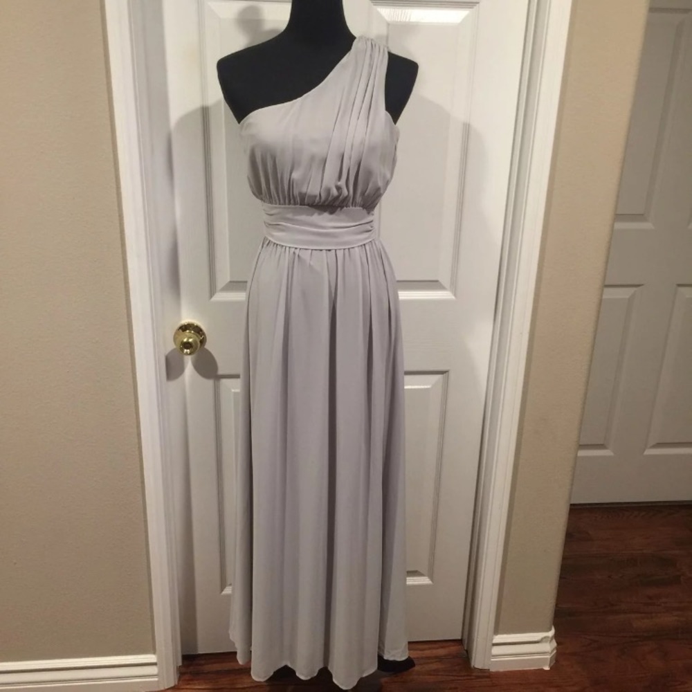 Lulus grey formal dress